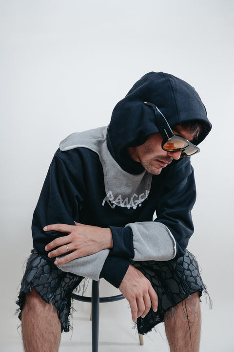 Sudadera bicolor