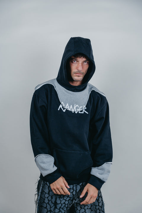 Sudadera bicolor