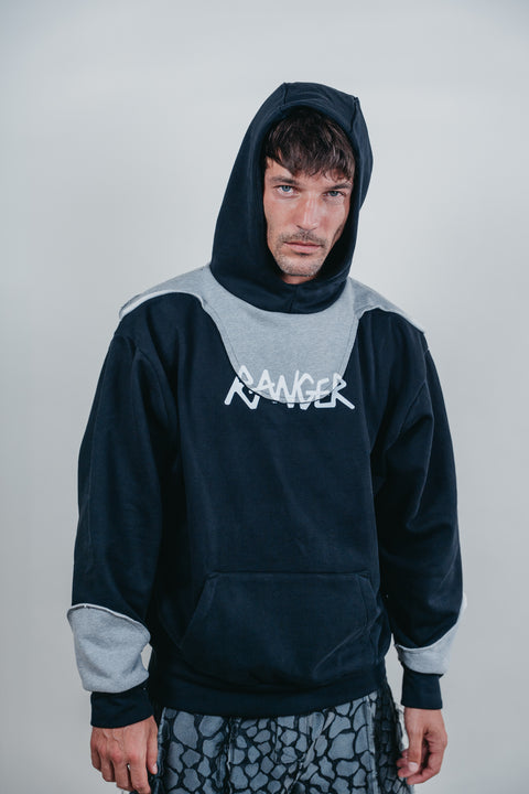 Sudadera bicolor
